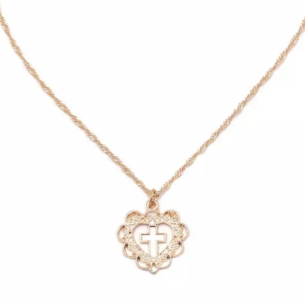 Love Religion Necklace (Gold)